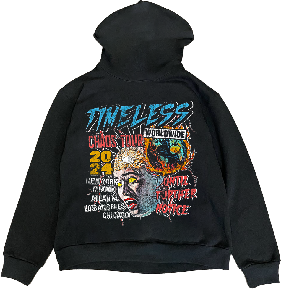 BLACK CHAOS TOUR HOODIE