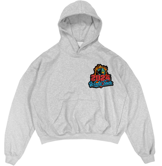 GREY CHAOS TOUR HOODIE