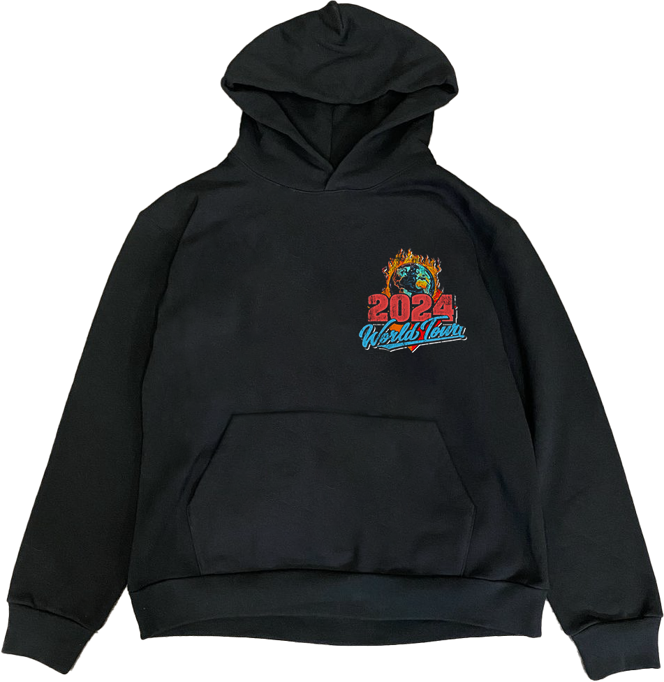 BLACK CHAOS TOUR HOODIE