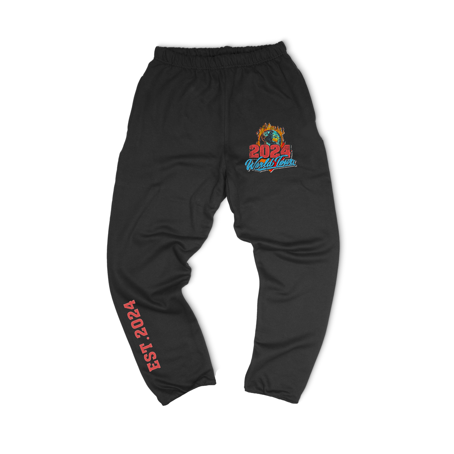 BLACK CHAOS TOUR SWEATPANTS