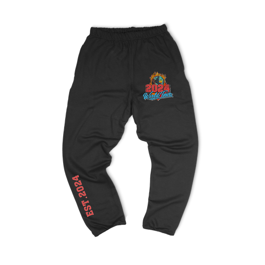 BLACK CHAOS TOUR SWEATPANTS