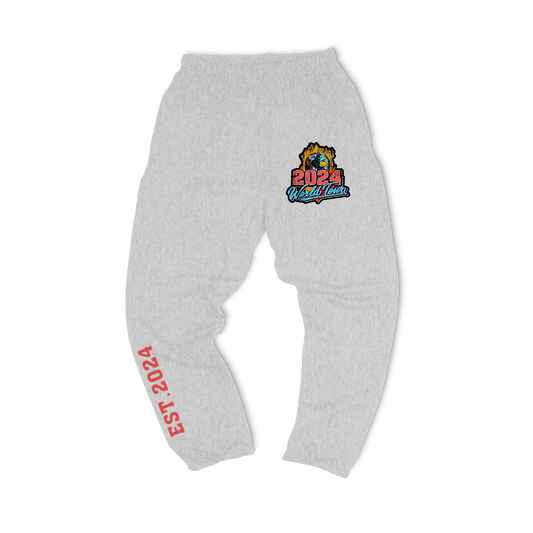 GREY CHAOAS TOUR SWEATPANTS